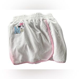 NWOT Disney Minnie Mouse White and Pink Skort 6/6x